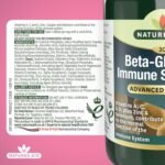 Natures Aid Beta Glucans Immune Support Supplement - Vitamin C, D3, A, Zinc, Selenium, Garlic & Elderberry - Immune System Support for Adults - Vegan, Gluten Free, Non-GMO - 30 Tablets - Image 4
