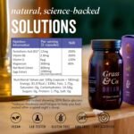 Grass & Co. Magnesium 200mg & Reishi Mushroom 600mg Sleep Capsules with Vitamin D, Sage, Vitamin B6 & Vitamin B5 | Dream | Supports Deep Sleep & Relaxation | 60 Capsules, 30 Servings - Image 5