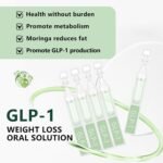 Glp1 Weight Loss Drops, Glp-1 Oral Solution Liquid, Natural Plant Extract Glp 1 Supplement Weight Loss, Portable, for Women & Men (2box * 5pcs) - Image 4