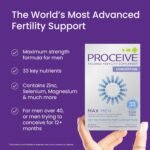 Proceive® MAX Men- Fertility Supplement for Conception - Vitamins & Minerals for Men Trying to Conceive - Selenium, Zinc, Co Q10, Vitamin D - 30 Sachets (1 Month Supply) - Vegan - Image 3