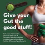 Greens Powder - Limited Edition - Made in UK with 37 superfoods - 300g High Dosage Servings - Vegan Gluten Free - with KSM-66® Ashwagandha and Lions Mane (300g, Real Fruit Blend) - Image 5