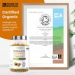Turmeric and Black Pepper Capsules | 1440mg Dose | 180 Tablets | 3 Month Supply | 2 A Day | Herbal Supplements | High Strength Curcumin | VitaBright Organic Tumeric Supplement - Image 5