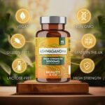 Ashwagandha 5000mg 90 Tablets, Super High Strength Ashwagandha- 3 Months Supply from Beauty & Co, Pure Ashwagandha, Vegan, Made in The UK. - Image 3