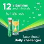Berocca Energy Effervescent Tablets including B vitamins, Magnesium & Zinc - Vitamin C - Support energy release & immune system* - 60 Tablets - Orange Flavour - Image 3