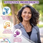 Menopause Supplement - 120 Vegan Caplets - Menopause & Perimenopause Relief Support - Food and Dietary Vitamins - Multivitamin for Women - by YounGlo Research - Image 3