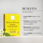 New Nordic Melissa Dream - Melatonin-Free Natural Sleep Aid & Insomnia Relief for Adults - Magnesium & Chamomile - 40 Herbal Sleeping Tablets - Image 3