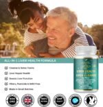 Liver Cleanse Detox Repair Formula | Milk Thistle Herbal Blend Supplement, Dandelion Root, Artichoke Extract, Turmeric, Ginger, Beetroot, Chicory Root, Choline, Celery & More 120 Caps - Image 5