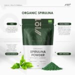 Organic Spirulina Powder 100g – 100% Cold Pressed – Resealable and Recyclable Pouch – by Alpha01 - Image 3