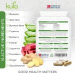 ColonClear - Colon Cleanse Detox - Aloe Vera Complex - 100 Vegan Capsules - Natural Laxative and Stool Softener - Herbal Constipation Relief Tablets with Glucomannan Fibre for Daily Bowel Movements - Image 4