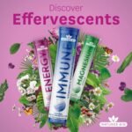 Natures Aid Immune Effervescent 20 Tablets – Supports Immune Health & Energy – Vitamin C 1000mg & Zinc - High Strength Fizzy Supplement – Blackcurrant Flavour – Vegan, Gluten Free, Non-GMO - Image 5