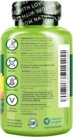NATURELO One Daily Multivitamin for Women - with Natural Food-Based Vitamins, Minerals, Fruit & Vegetable Extracts - Best for Maintaining Essential Nutrients - 240 Vegan Capsules | 8 Month Supply - Image 3