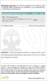 R.Y.M. Nutrition - Ethically Sourced Ashwagandha - KSM 66 Ashwagandha - Full Spectrum Adaptogen Supplement for Stress, Mood and Anxiety Relief - 600mg per Capsule, Mega Strength Vegan Capsules - Image 4
