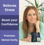 Calming Roll On Essential Oil Blend - Anti Stress Aromatherapy Oils Lavender, Bergamot & Holy Basil Destress - Relaxation Stress Relief Gifts for Women Perfect Stocking Stuffers - NEW MIUZ - Image 4