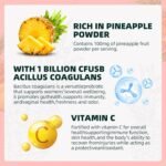 Feminine Balance Gummies for Women - Gel Candy, Hawaiian Pineapple Flavour | 60 Vegan Gummies | Supports Vaginal Health, pH Balance & Immune Defence | Gluten-Free, Halal, Sugar-Free Daily Supplement - Image 5