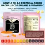 Feminine Balance Gummies for Women - Gel Candy, Hawaiian Pineapple Flavour | 60 Vegan Gummies | Supports Vaginal Health, pH Balance & Immune Defence | Gluten-Free, Halal, Sugar-Free Daily Supplement - Image 6