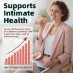 Feminine Balance Gummies for Women - Gel Candy, Hawaiian Pineapple Flavour | 60 Vegan Gummies | Supports Vaginal Health, pH Balance & Immune Defence | Gluten-Free, Halal, Sugar-Free Daily Supplement - Image 7