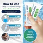 Sinus Rinse Sachets-110 Pre-Measured Packets for Neti Pot and Squeeze Bottle-100% Natural Sea Salt Istonic Formula,Drug-Free Nasal Irrigation,Sinus Congestion Relief-PLUSQMED - Image 4