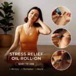 Gya Labs Stress Relief Essential Oil Roll on - Relaxing Gifts for Women & Men, 100% Pure Natural Essential Oil Roller, Blend with Ylang Ylang, Orange, Geranium & Lemongrass, Travel Size (10ml) - Image 5