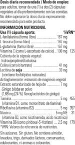 Solgar Neuro-Nutrients Vegetable Capsules - Rich in Nutrients for Healthy Brain Function - Helps to Regulate Mood, Mental Clarity & Alertness - Food Supplement - Vegan, Vegetarian, Kosher - Pack of 30 - Image 3