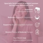 Nutrafine Hormone Balance Gummies – Dandelion, Bromelain, Vitamins & Minerals – Menopause Supplements – 60 Feminine Balance Gummies - Image 3
