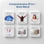 Ayaani Brain Booster Nootropic Supplement with Alpha GPC, L-Carnitine & L-Tyrosine – Advanced Brain Supplement for Focus, Memory & Mental Clarity – Cognitive & Energy Support | 60 Vegan Capsules - Image 4