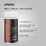 APMZEE Saffron Sleep X Gummies | 60 Vegan Gummies | Restful Sleep, Stress & Mood Support | With Saffron, Chamomile, Lemon Balm, Zinc & Vitamin B6 | Natural Mixed Berry Flavour | Relaxation & Nighttime - Image 5