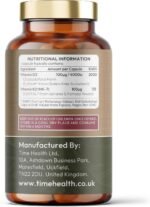 Vitamin D3 + K2 – 4000IU + 100UG – Whole Food & Plant-Derived – CULTAVIT® D3 (Cholecalciferol) – K2VITAL® K2 MK-7 - UK Made Supplement - Zero Additives (60 Capsule Bottle) (60 Capsule Bottle) - Image 3