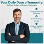 fabÜ Shrooms Immune - Mushroom Immune Support & Energy Booster with Chaga & Cordyceps Plus Vitamin D - Natural Defence Support Supplement - Vegan Friendly for Daily Wellness (60 Capsules) - Image 7