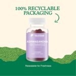 Ashwagandha Gummies 3000mg High Strength, by Yin & Yang Superfoods with Vitamin B6 - Vegan, Sugar-Free - Supports Stress Relief, Hormonal Balance, Immune Health, and Sleep Quality - 60 Gummies - Image 7