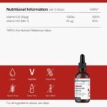 Metagenics Vitamin D3 with K2 Liquid Drops - Bone Health & Immunity - Orange, 30ml - Image 3