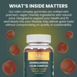 Ashwagandha Calm Complex, 60 Gummies – 1 Month Supply, Mango Flavour and Great Tasting, Natural Harmony Gummies for Stress Relief, Emotional Balance and Mood Support, Vegan & Gluten-Free - Image 8