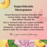Twinings Superblends Menopause Cool Moments Peach Herbal Tea infusion with Lemon Balm, Honey Blush & Vitamin B6, 20 Biodegradable Bags - Image 4