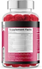 INTENSE Wellness Sleep Gummies for Adults UK - Valerian Root, Ashwagandha, Magnesium & L-Theanine Night Time Support for Restful Evenings - Vegan, Sugar Free Raspberry Flavour - 60 Count - Image 6