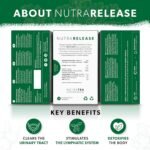 Nutra Tea NUTRARELEASE - Water Retention Tea |Bloated Stomach Tea - Natural Diuretic For Water Balance. With Dandelion Root, Cleavers & Uva Ursi - 20 Individual Wrapped Bags - Herbal Infusion (1 Pack) - Image 3