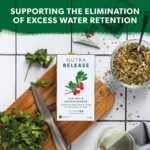 Nutra Tea NUTRARELEASE - Water Retention Tea |Bloated Stomach Tea - Natural Diuretic For Water Balance. With Dandelion Root, Cleavers & Uva Ursi - 20 Individual Wrapped Bags - Herbal Infusion (1 Pack) - Image 5