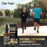 Shilajit, Ashwagandha & Lions Mane Liquid Drops - 60ml Coconut Flavour - Natural Adaptogenic Supplement for Energy, Focus & Vitality - Plant-Based Complex for Men - Pack of 1 - Image 6