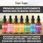 Shilajit, Ashwagandha & Lions Mane Liquid Drops - 60ml Coconut Flavour - Natural Adaptogenic Supplement for Energy, Focus & Vitality - Plant-Based Complex for Men - Pack of 1 - Image 7