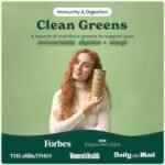 Rheal Clean Greens, 150g (30 Servings), Organic Greens Powder with Baobab & Freeze-Dried Pineapple, Supports Immunity, Digestion & Energy, No Sweeteners or Artificial Flavours - Image 3