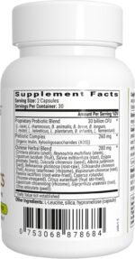 BiOptimizers Cognibiotics Probiotic Brain Supplement | Helps Support Mood, Better Focus, Memory, Mental Clarity | 60 Capsules - Image 3