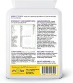 Mental Focus Brain Support 60 Capsules | Daily Cognitive Function Supplement for Concentration & Focus | Ginkgo Biloba & Essential Brain Nutrients | Non-GMO, Vegan-Friendly by vh1be - Image 5