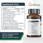 Best Immune, Magnesium Taurate 500mg Supplement - Strength Balanced Formula for Absorption, Bioavailability, Support Energy & Muscle Function, for Men Women, 500 mg 100 Capsules, 100 Days Supply - Image 3