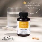New Immune Rescue, The Vegan Wellness Co. 60 Vegan Immune Booster Capsules, Plus Turmeric for Immunity, Energy & Wellness (1) - Image 3