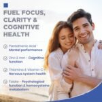 NATURES ZEST - BrainPower+ Brain Supplement for Focus, Memory & Clarity – Natural Nootropic with Ginkgo biloba, L Theanine, Vitamin B12, Zinc – Cognitive Support for Men & Women, 60 Vegan Capsules - Image 4