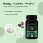 Ambrosial Herbal Testosterone Booster Supplements for Men 500 mg – Pure Shilajit 50 mg, Ashwagandha 200 mg, Safed Musli 250 mg – Natural Stamina Support for Men, 2 Months Supply, 60 Capsules - Image 3