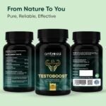 Ambrosial Herbal Testosterone Booster Supplements for Men 500 mg – Pure Shilajit 50 mg, Ashwagandha 200 mg, Safed Musli 250 mg – Natural Stamina Support for Men, 2 Months Supply, 60 Capsules - Image 8