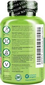 NATURELO Whole Food Multivitamin for Teenage Boys - Daily Vitamin & Mineral Supplement - with D3, Zinc, B12 & Plant Extracts - 60 Vegan Capsules | 1 Month Supply - Image 3