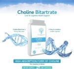 Choline Bitartrate 730mg Daily Dose, 120 Vegan Choline Supplement Capsules - UK Made Support for Healthy Liver Function and Fat Metabolism - Image 4