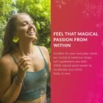 Confidence & Energy Booster - Natural, Ginseng Liquid Tincture for Confidence, Focus & Mood - Sexy Drops with Ashwagandha, Damiana Leaf, Rose Petal, Siberian Ginseng & Maca Root- 30ml, Blooming Blends - Image 3