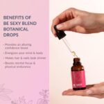 Confidence & Energy Booster - Natural, Ginseng Liquid Tincture for Confidence, Focus & Mood - Sexy Drops with Ashwagandha, Damiana Leaf, Rose Petal, Siberian Ginseng & Maca Root- 30ml, Blooming Blends - Image 4