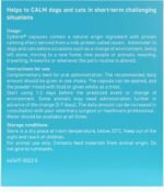 Zylkene Calming Supplements for Cats & Dogs up to 10kg 75mg | Promotes Relaxation | Helps Pets cope with Short-Term challenging situations: Loud Noises | Easily Administered | 20 Capsules - Image 3